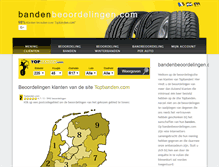 Tablet Screenshot of bandenbeoordelingen.com